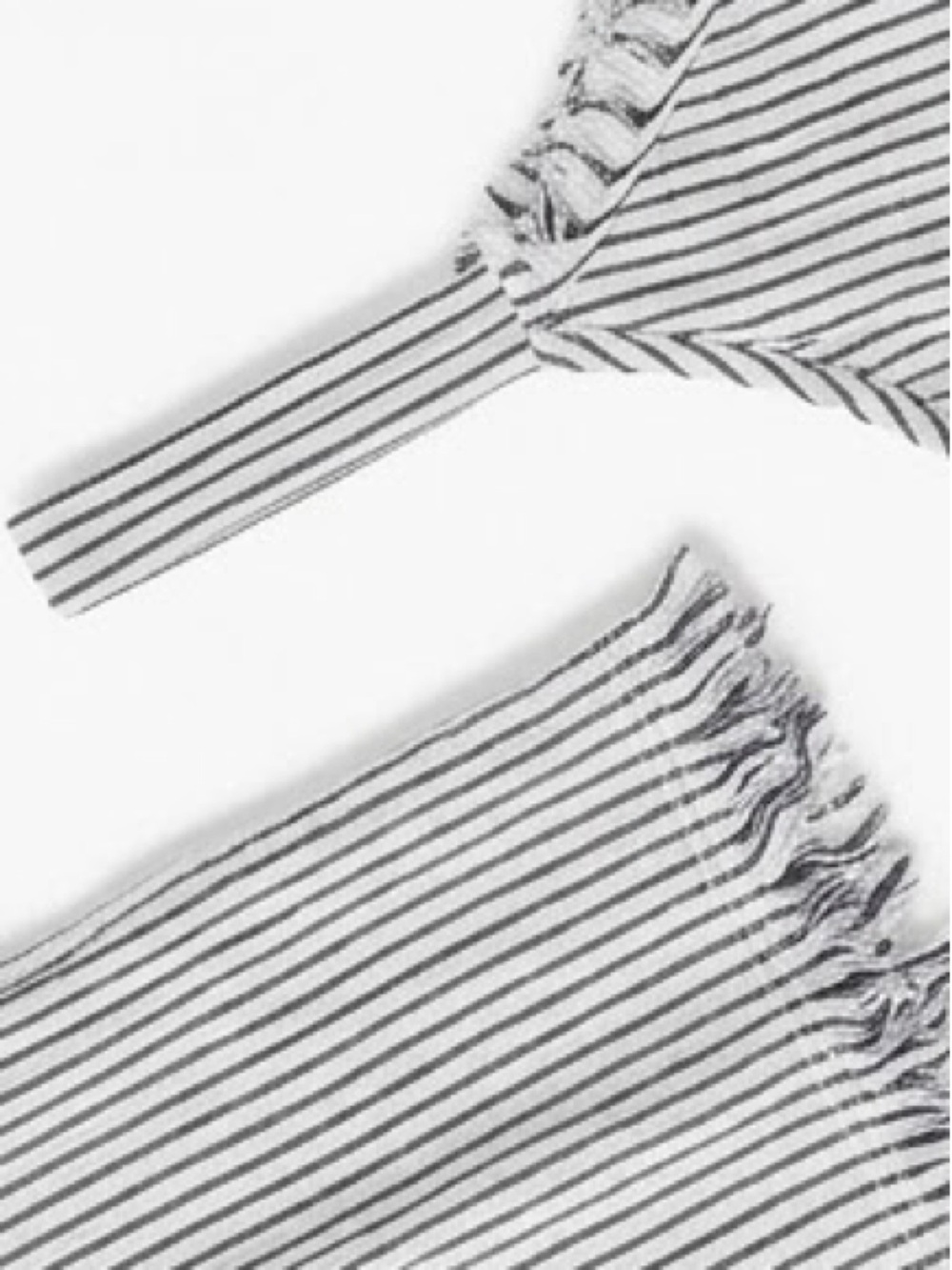 NIC+ZOE Pinstripe Gauze Matching Set - Wide Leg Pants & Tank